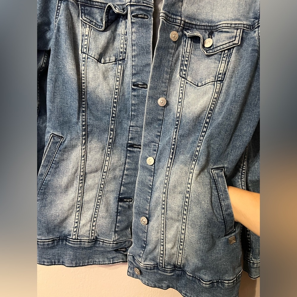 Lularoe Denim Jacket Women’s Size Small - Picture 3 of 5